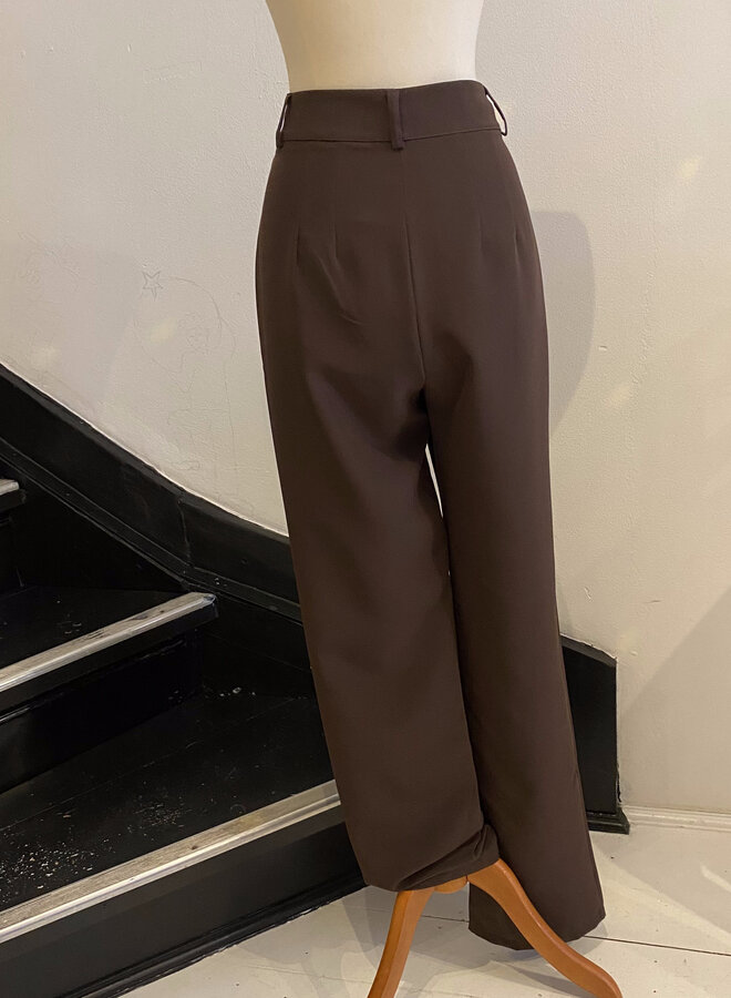 Pantalon Ana - Marron