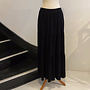 Maxi Jupe Linen - Noir