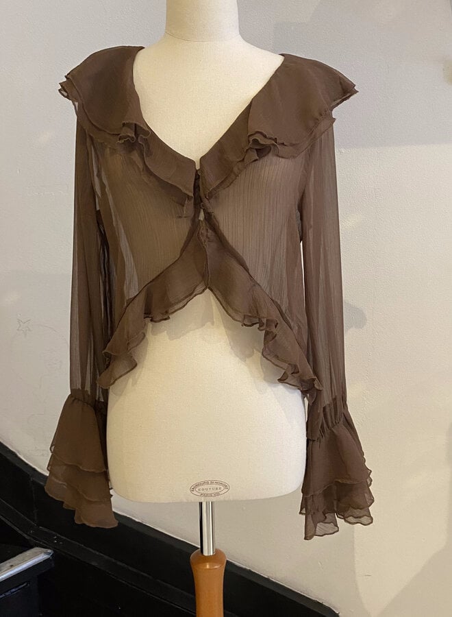 Chemise Tessa - Marron