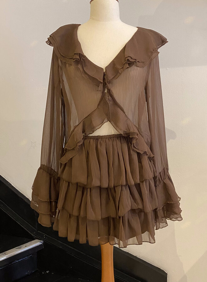 Chemise Tessa - Marron