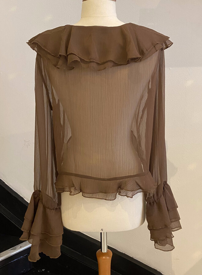 Chemise Tessa - Marron