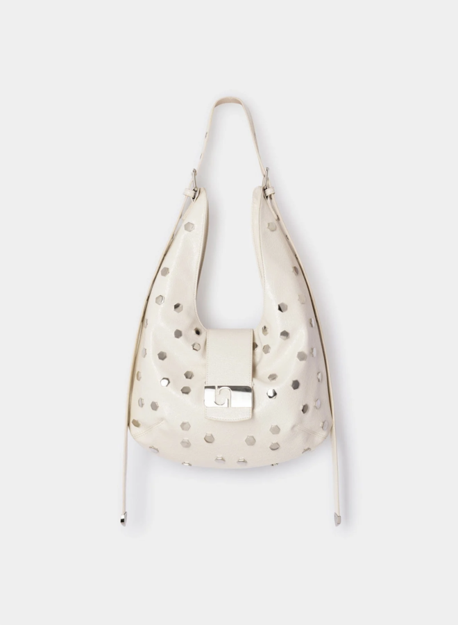 LAAGAM - Vixen Studs Bag - Ecru