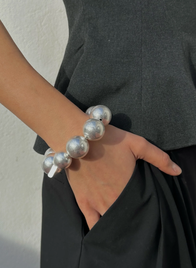 Susmie's - Snowball Bracelet - Silver
