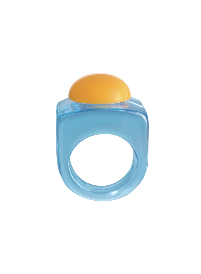 Susmie's - Peach Pop Ring - Blue