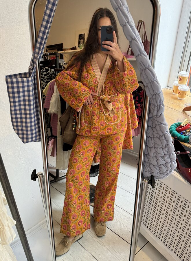 Reversible Manteau Poppy - Orange