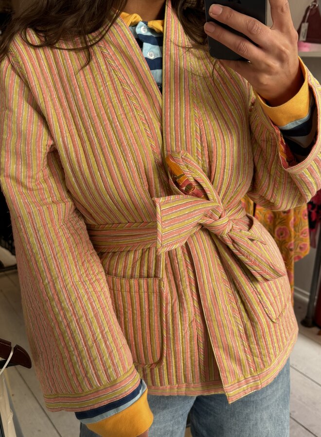 Reversible Manteau Poppy - Orange