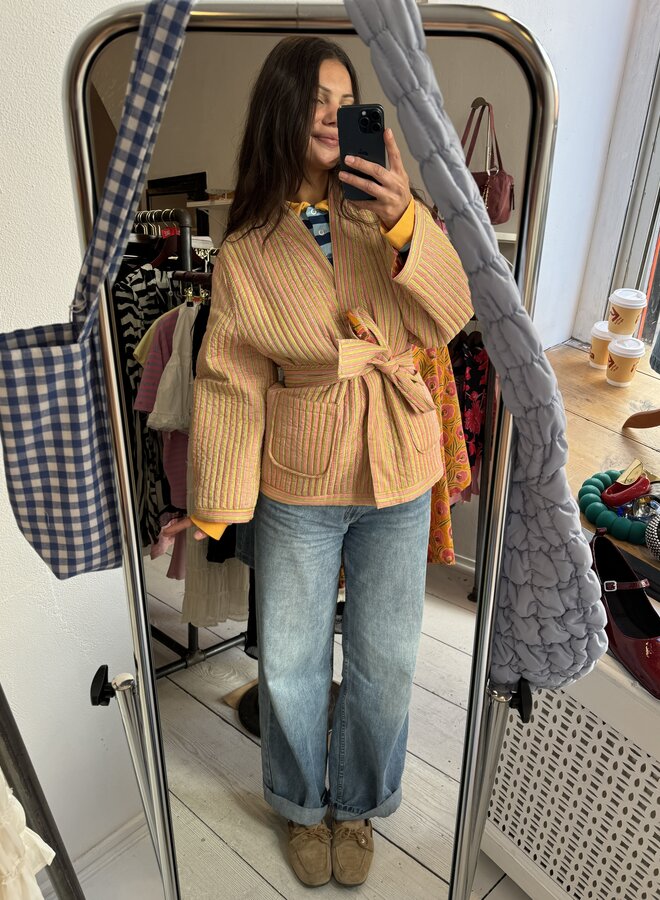 Reversible Manteau Poppy - Orange