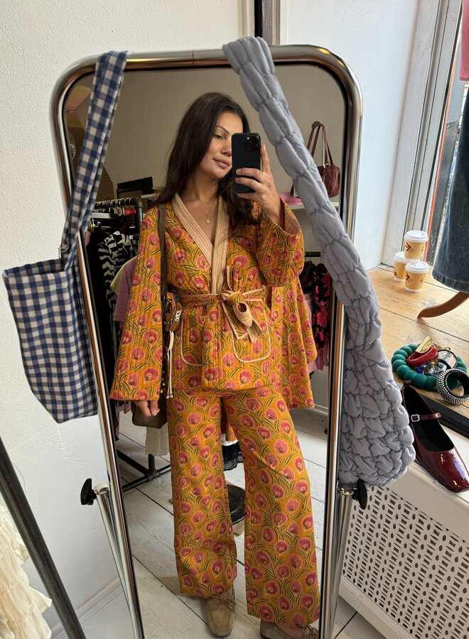 Reversible Manteau Poppy - Orange