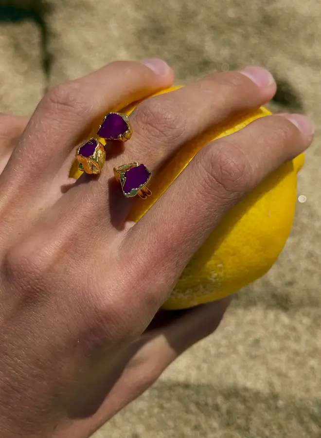 Susmie's - Kiwi Kisses Ring - Pink