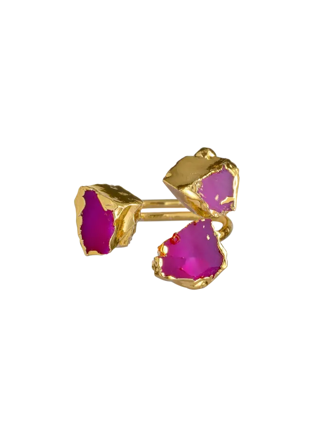 Susmie's - Kiwi Kisses Ring - Pink