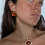 Susmie's - Sunset Earrings - Ambar