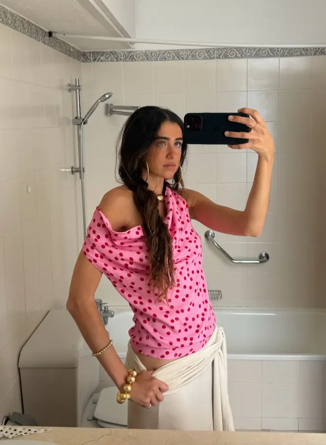 Susmie's - Lolita Strawberry Top - Pink & Red (One Size)