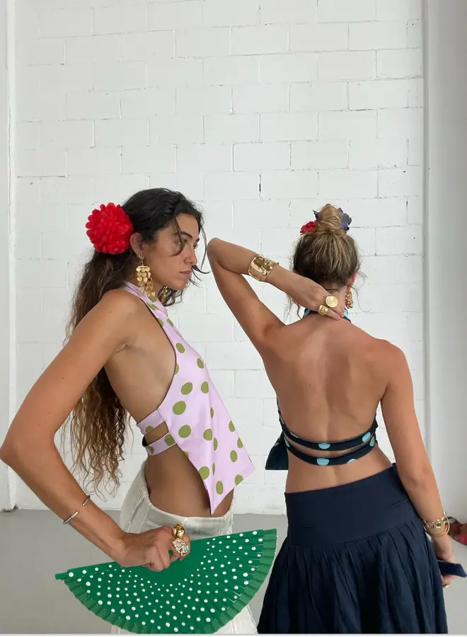 Susmie's - Reversible Top - Peony (One Size)