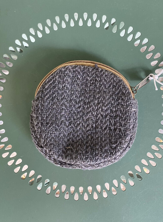 Hemp Green Backs - Himalaya Pouch - Dark Blue