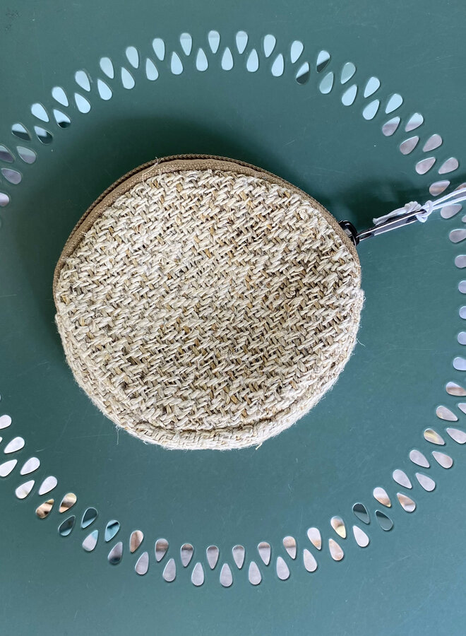 Hemp Green Backs - Himalaya Pouch - Beige