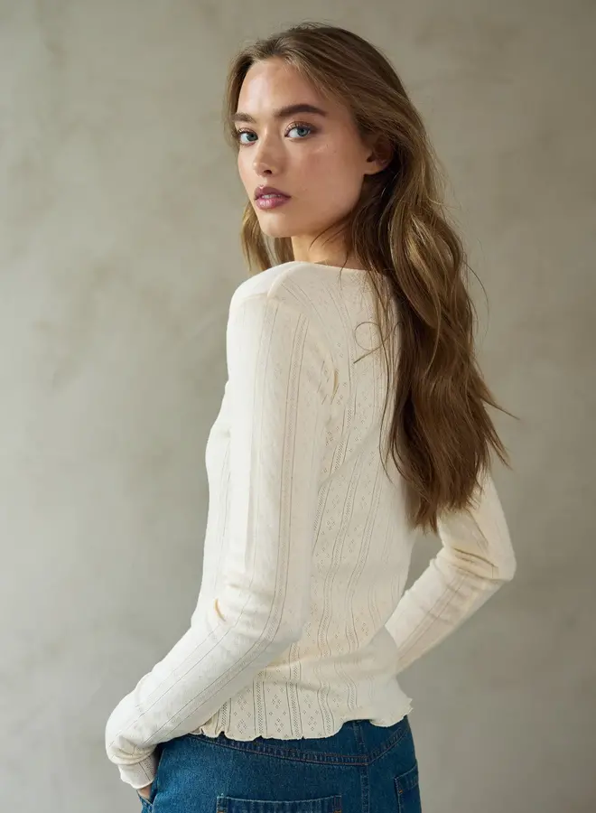 Noella - Karmia Top - Ivory
