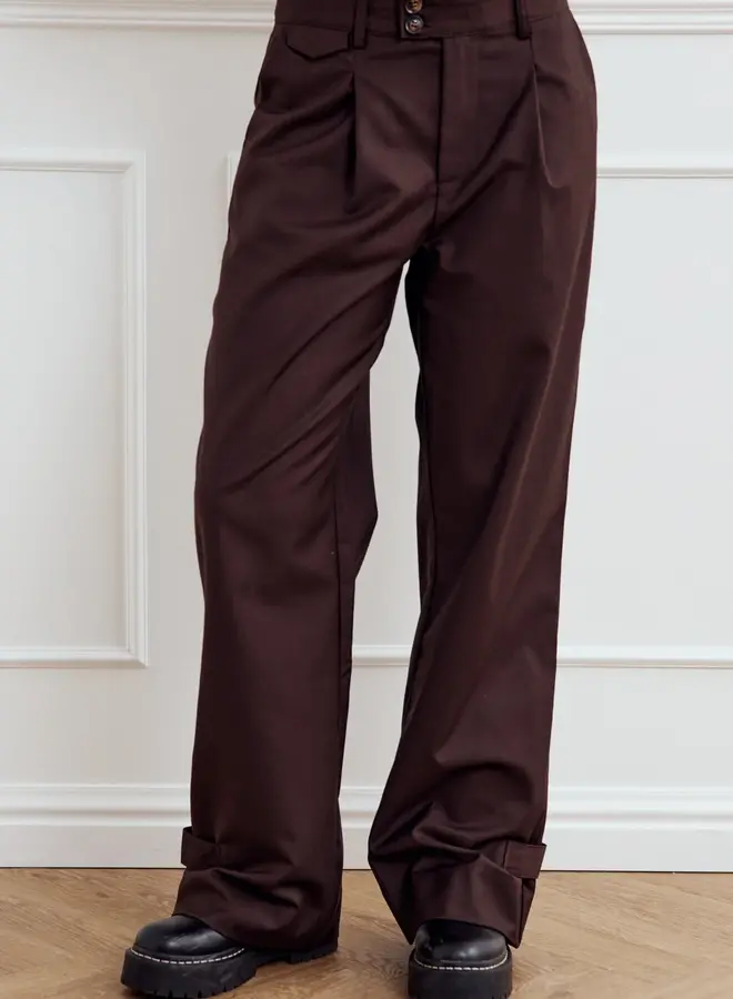 Noella - Joann Pants - Chocolate Brown