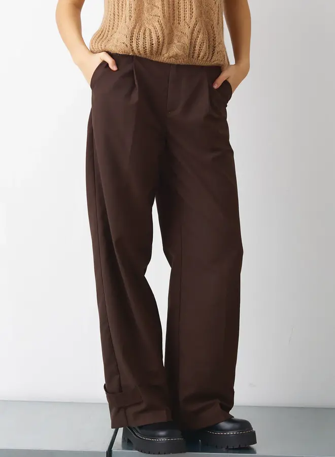 Noella - Joann Pants - Chocolate Brown