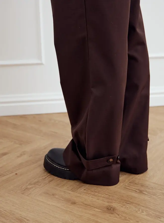 Noella - Joann Pants - Chocolate Brown
