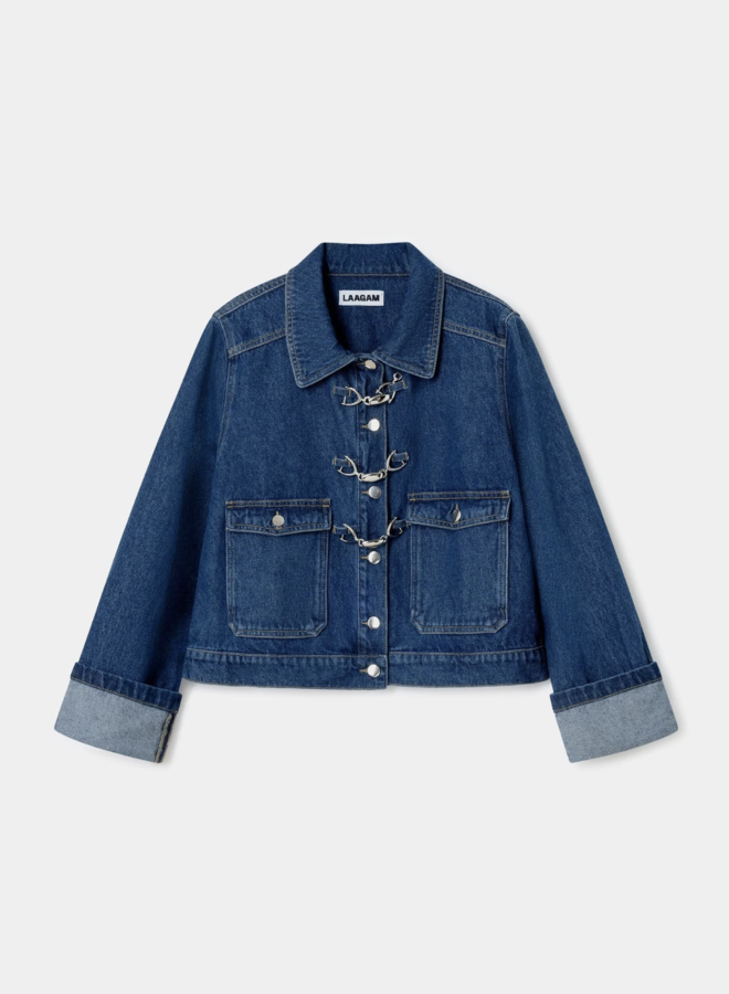 LAAGAM - Dalston Indigo Jacket - Denim