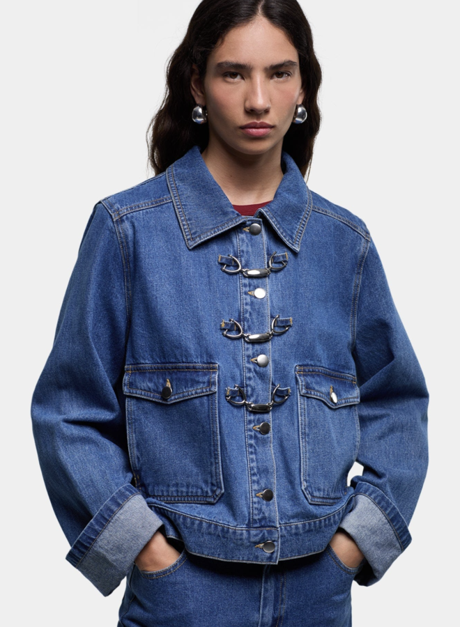LAAGAM - Dalston Indigo Jacket - Denim