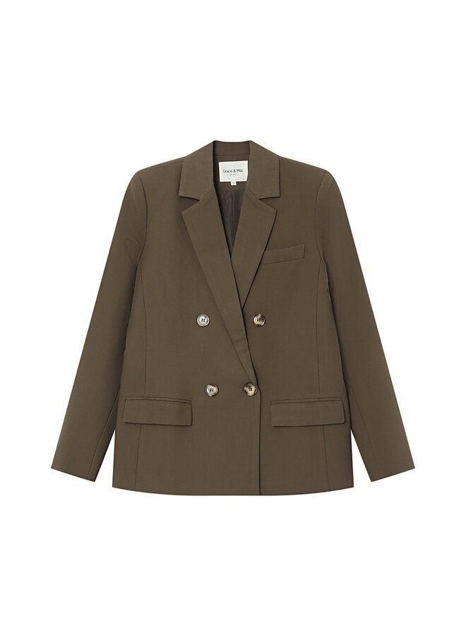 G&M - Sureau Blazer - Vert Foret