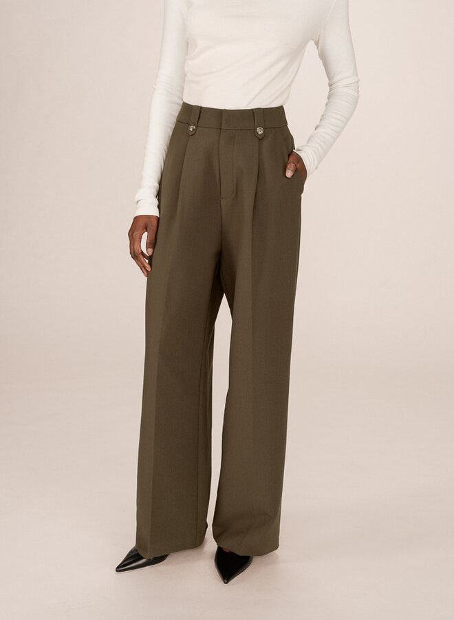 G&M - Septime Pantalon - Vert Foret