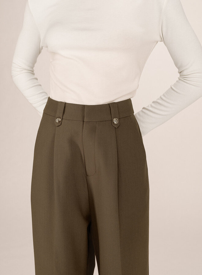 G&M - Septime Pantalon - Vert Foret