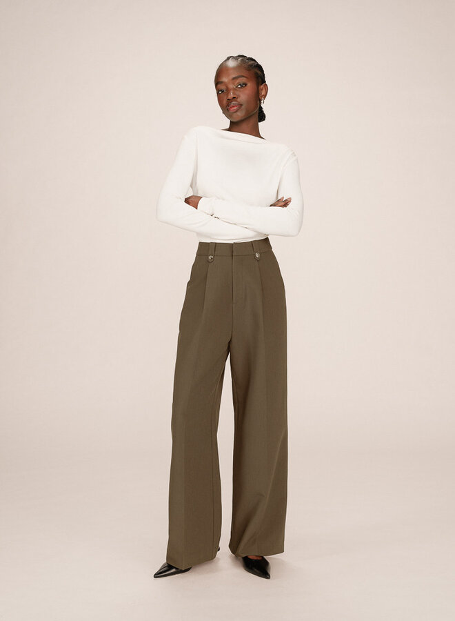 G&M - Septime Pantalon - Vert Foret