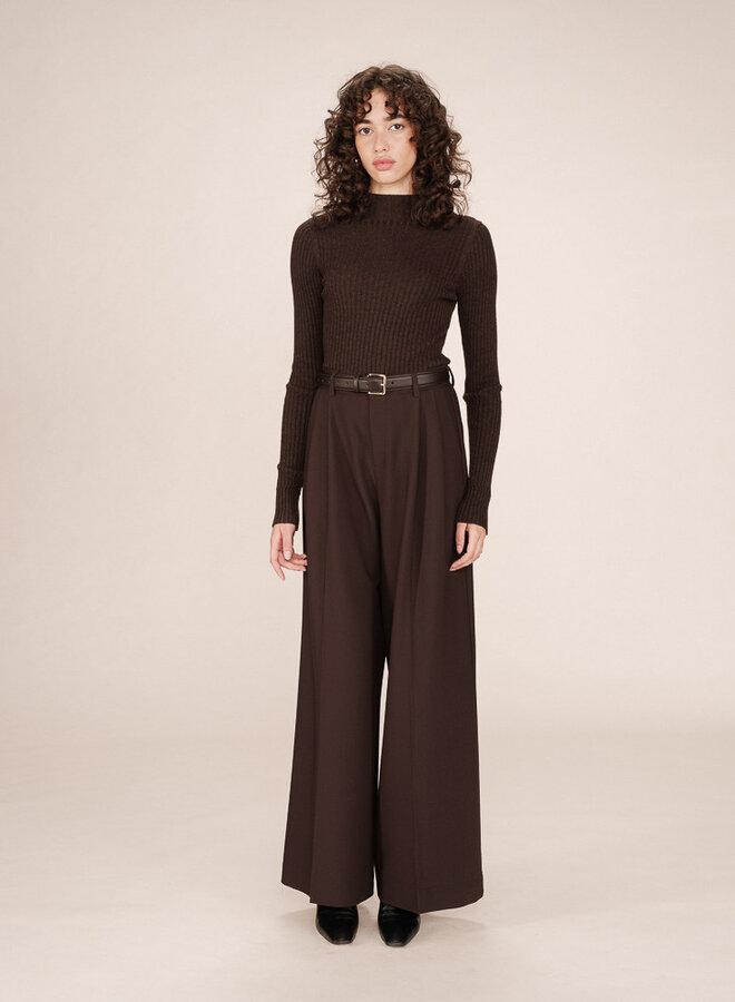 G&M - Story Pantalon - Chocolat