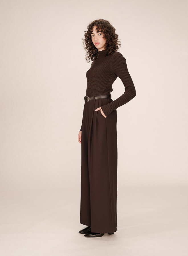 G&M - Story Pantalon - Chocolat