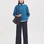 Nice Things - Blue Denim Pleat Pants - Denim