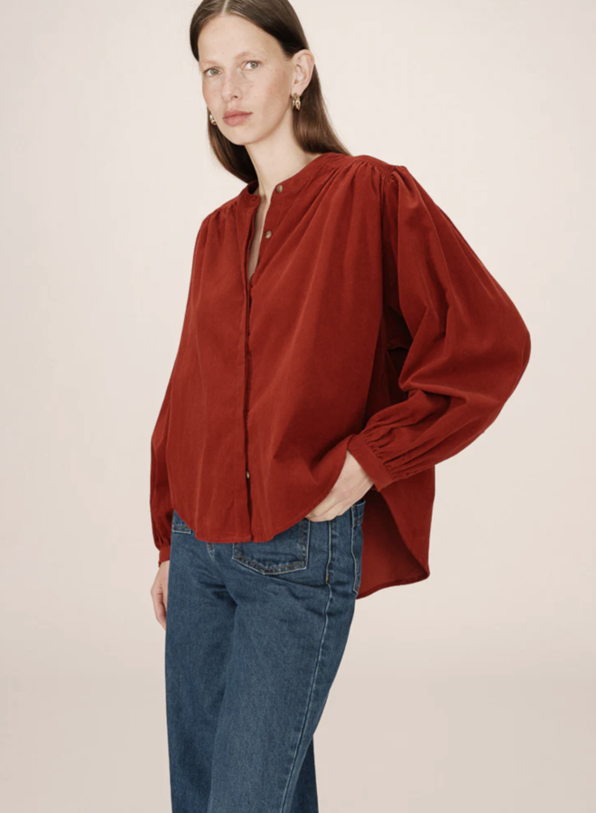 G&M - Suri Blouse - Terracotta