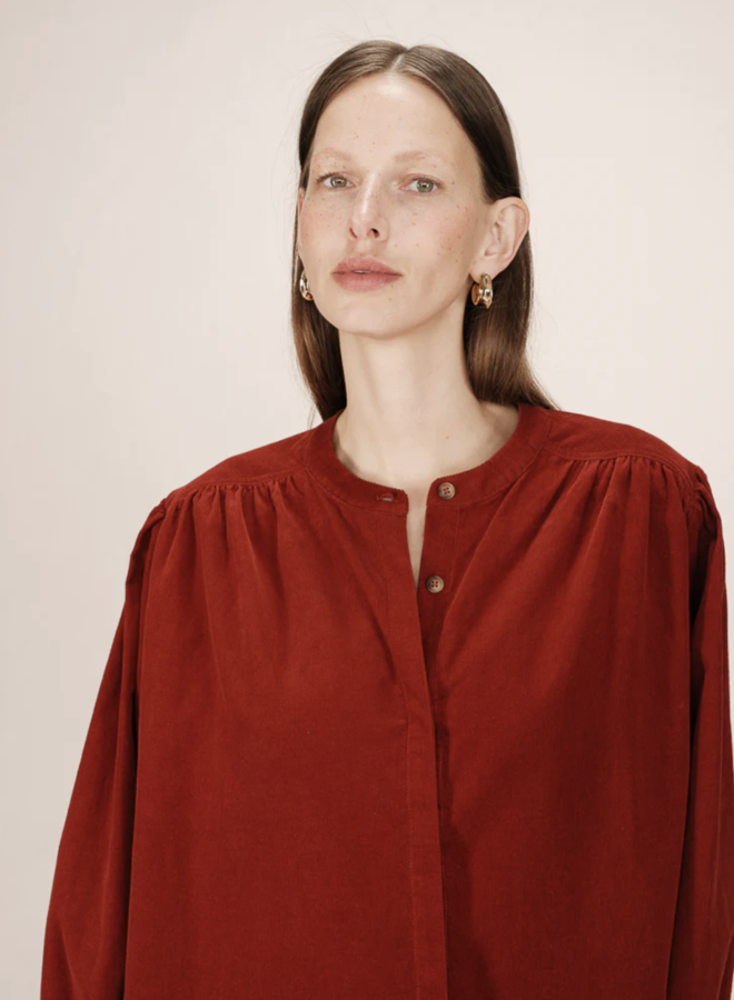 G&M - Suri Blouse - Terracotta