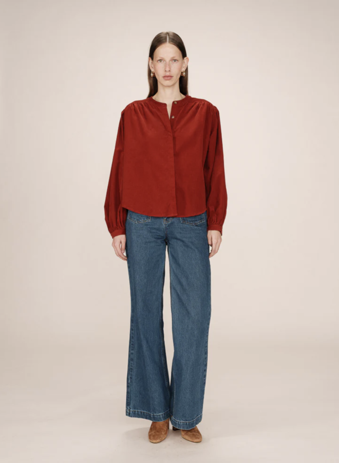 G&M - Suri Blouse - Terracotta