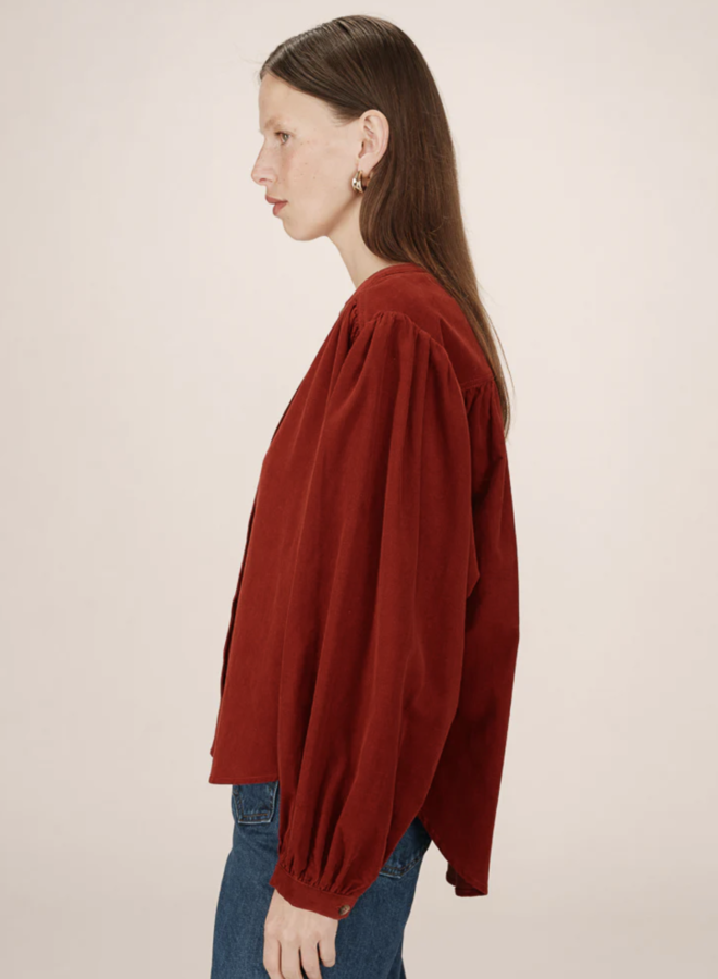 G&M - Suri Blouse - Terracotta