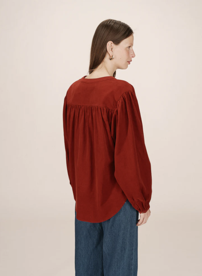 G&M - Suri Blouse - Terracotta