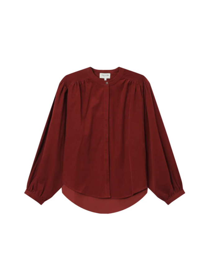 G&M - Suri Blouse - Terracotta