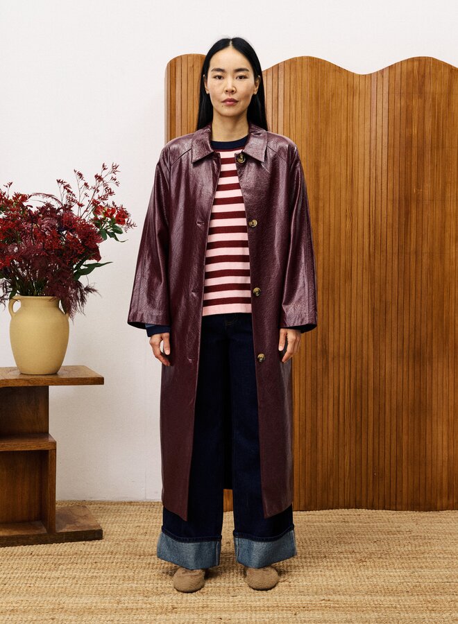FRNCH - Trenchcoat Halimi - Bordeaux