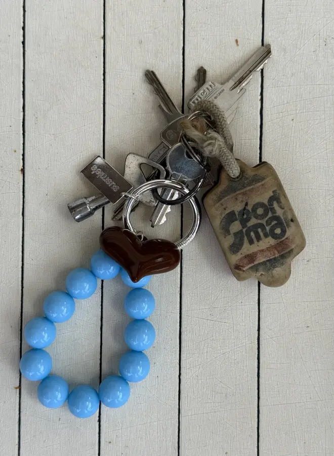 Susmie's - Maddie Blue Key Charm