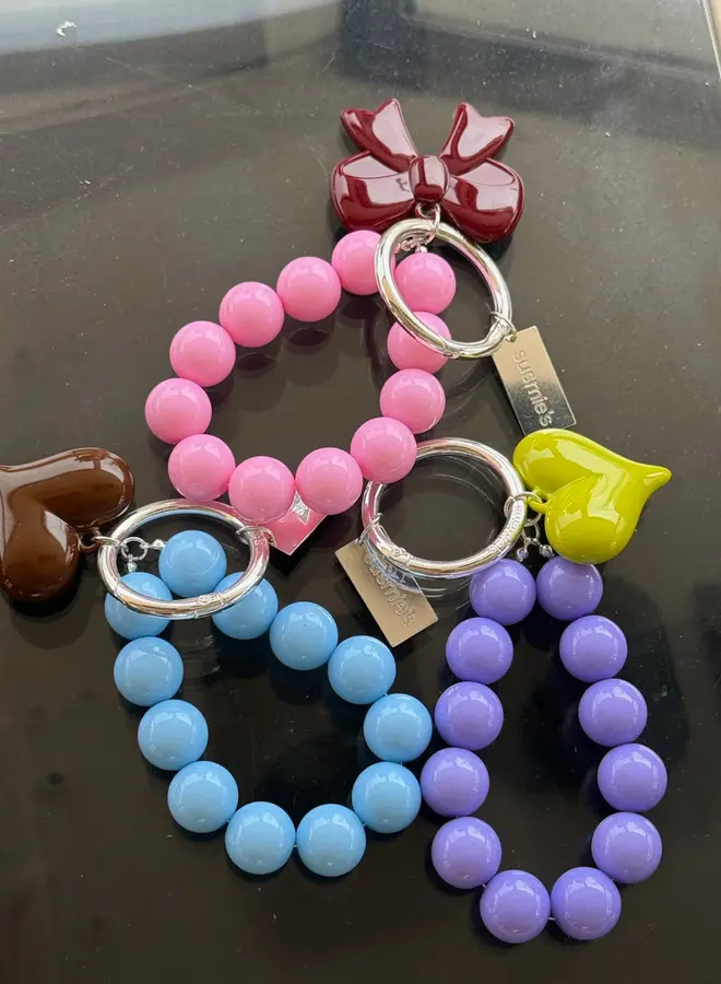 Susmie's - Maddie Blue Key Charm