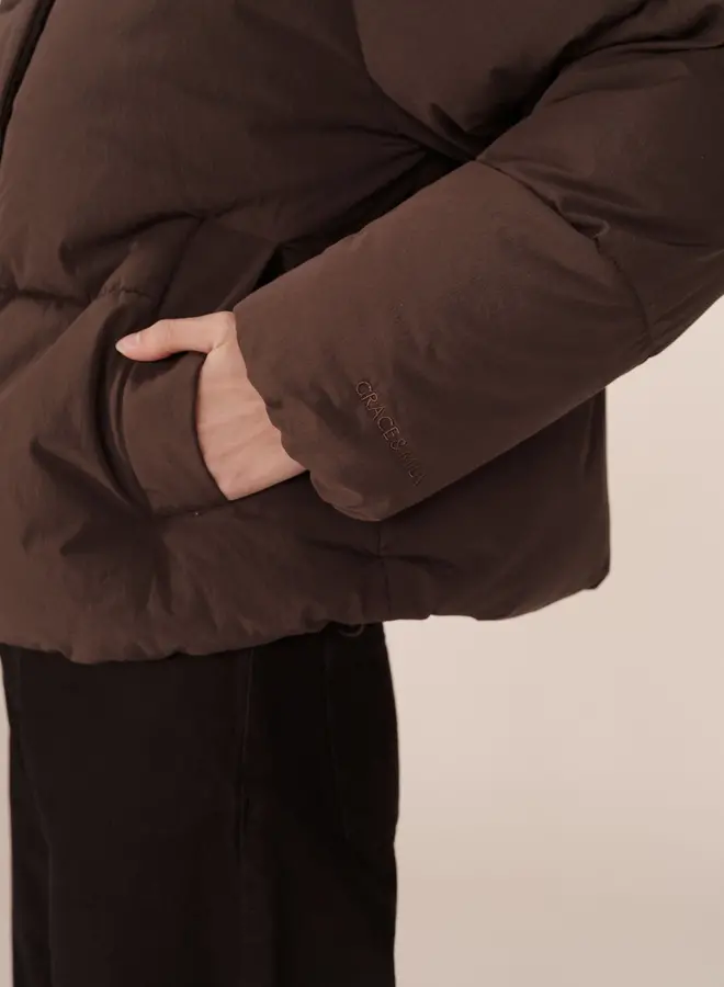 G&M - Sonic Puff Jacket - Chocolate