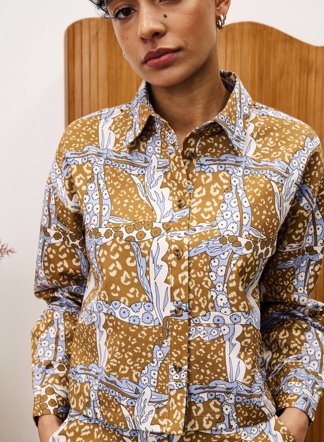 FRNCH - Chemise Pampa - Leo Ocre