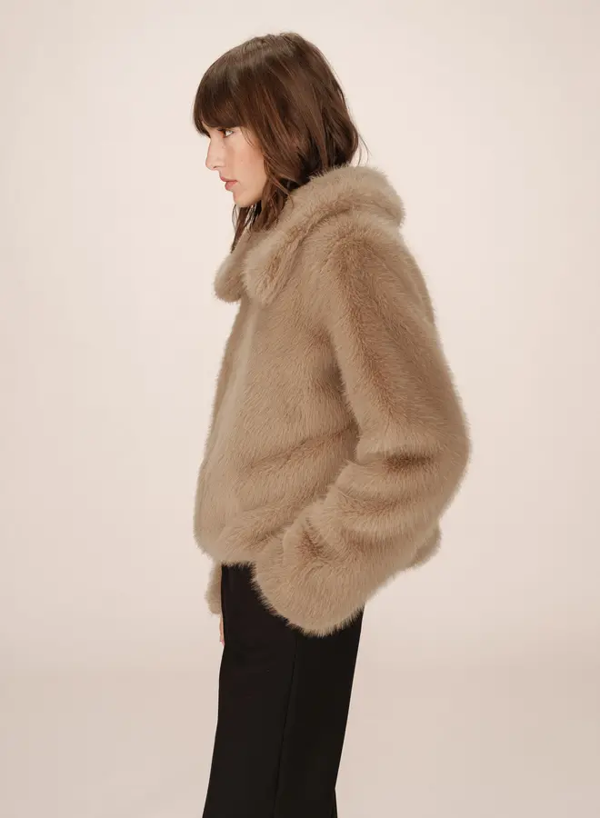 G&M - Coat Shonna - Greige