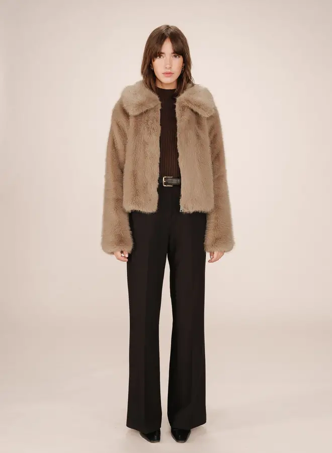 G&M - Coat Shonna - Greige