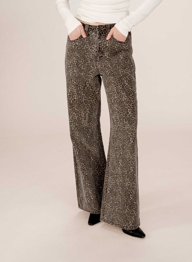 G&M - Jeans Socca - Leopard