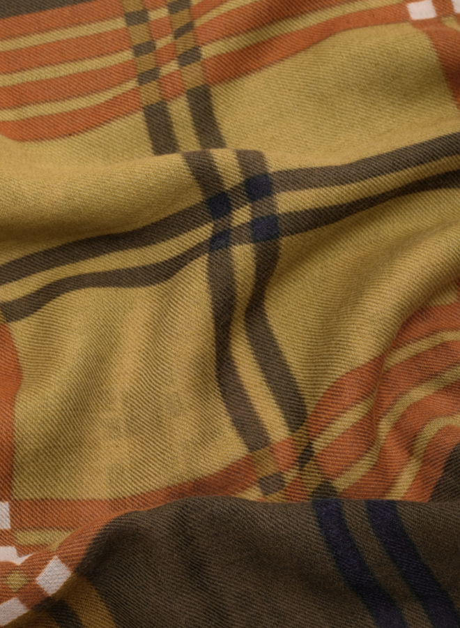 Nice Things - "Dutch Landscape" Scarf - Intense Yellow