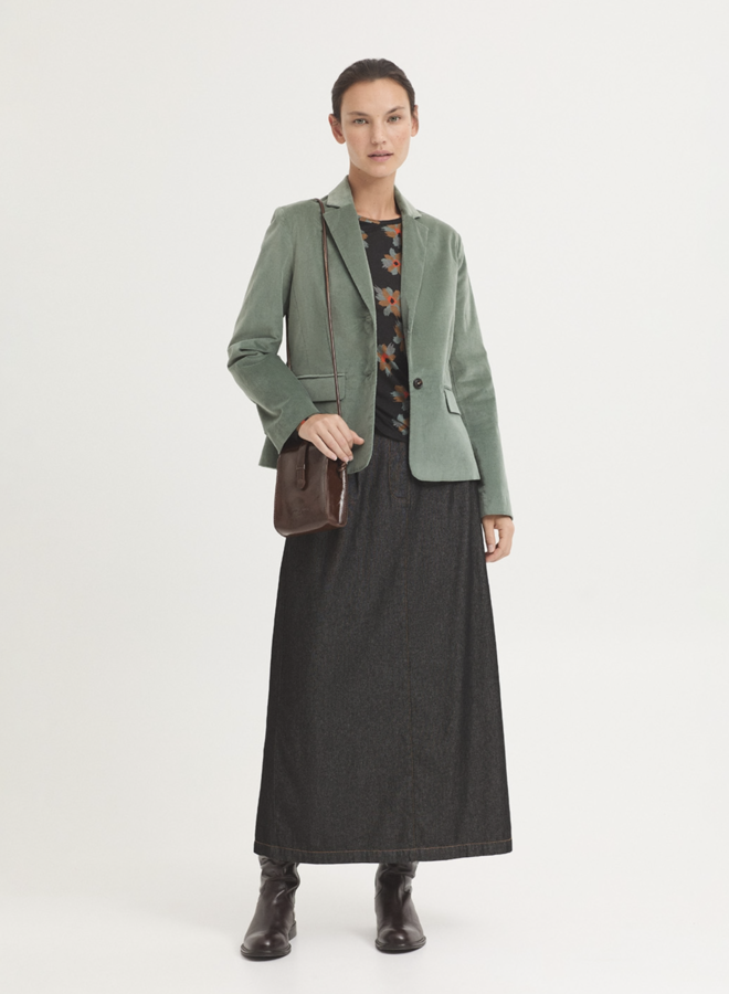 Nice Things - "Animal Flower" Perkins Collar - Black