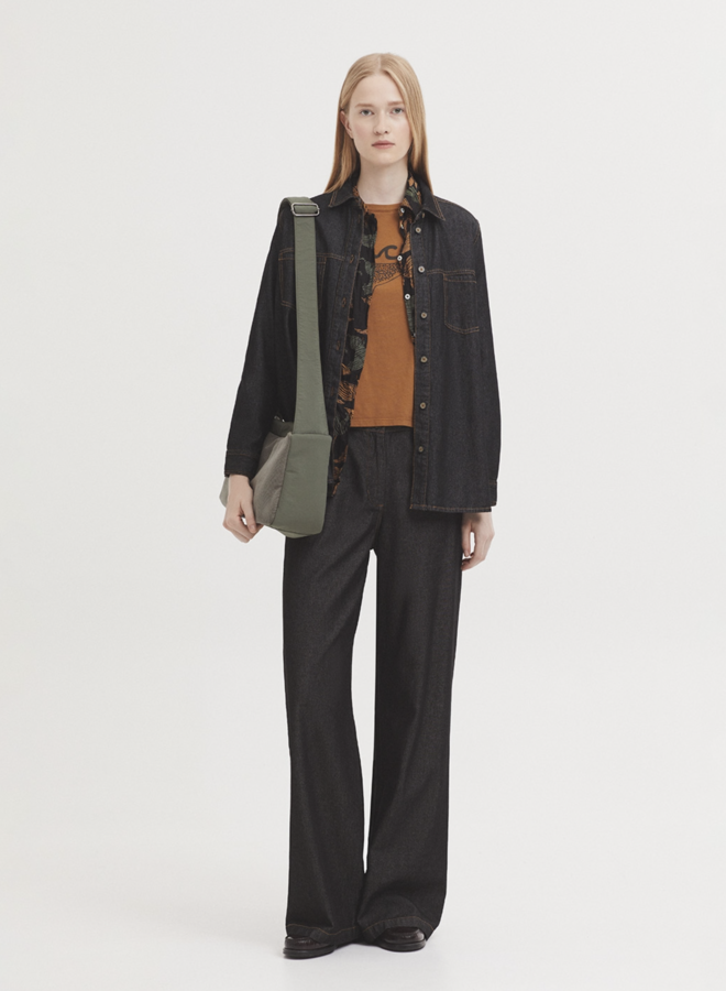 Nice Things - Grey Denim Pants - Grey Denim