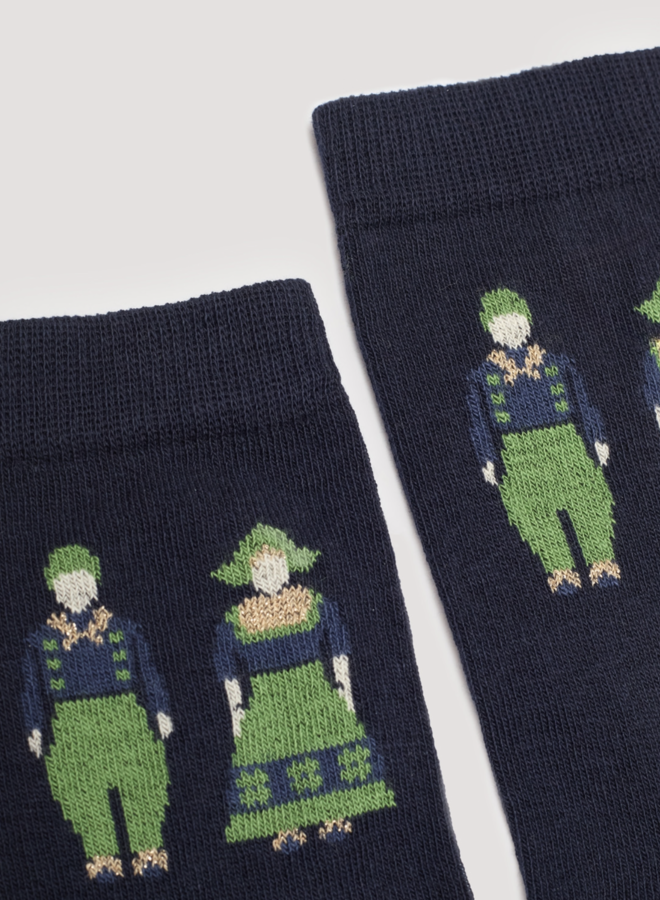 Nice Things - Dutch Couple Socks - Navy